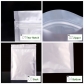 5 pcs Wholesale 3-side Seal Ziplock Aluminium Foil Pouch for Snacks Resealable Foil Bags for Food
